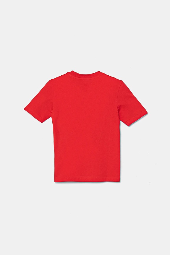 Chłopiec adidas t-shirt bawełniany dziecięcy JM8233 czerwony