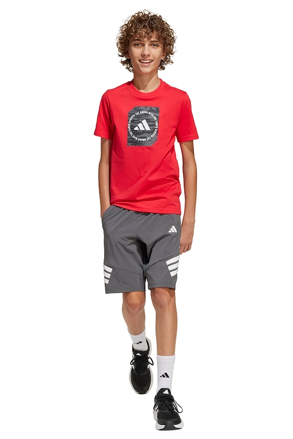 adidas t-shirt bawełniany dziecięcy JM8233