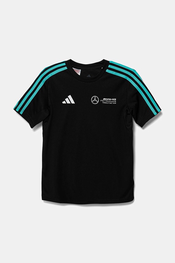 Detské tričko adidas Performance MER DNA okrúhly čierna JV5423