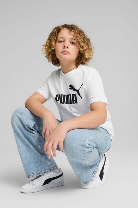 Puma t-shirt bawełniany dziecięcy ESS No. 1 Logo Tee 684906