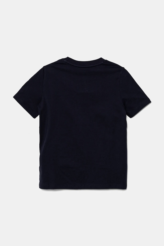Chłopiec Puma t-shirt bawełniany dziecięcy ESS No. 1 Logo Tee 684906 granatowy