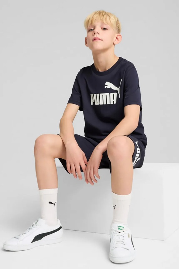 Puma t-shirt bawełniany dziecięcy ESS No. 1 Logo Tee 684906
