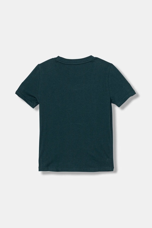 Puma tricou de bumbac pentru copii ESS No. 1 Logo Tee 684906 verde AW25