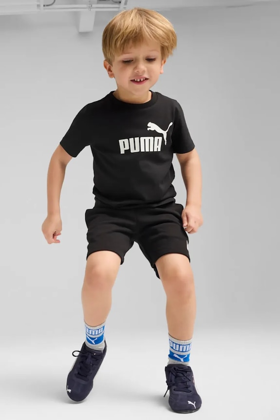 Otroška bombažna kratka majica Puma ESS No. 1 Logo Tee 684930