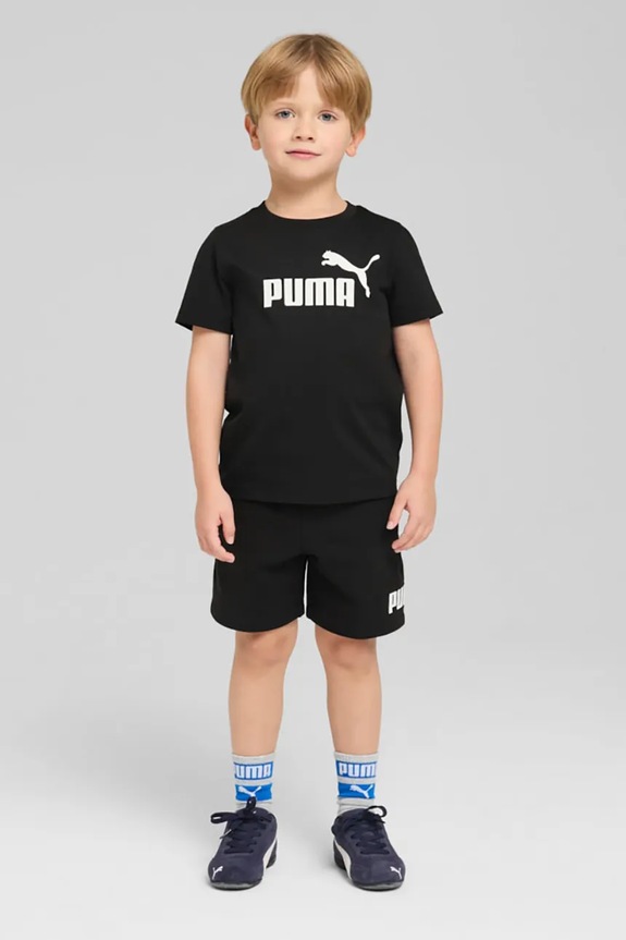 Otroška bombažna kratka majica Puma ESS No. 1 Logo Tee 684930