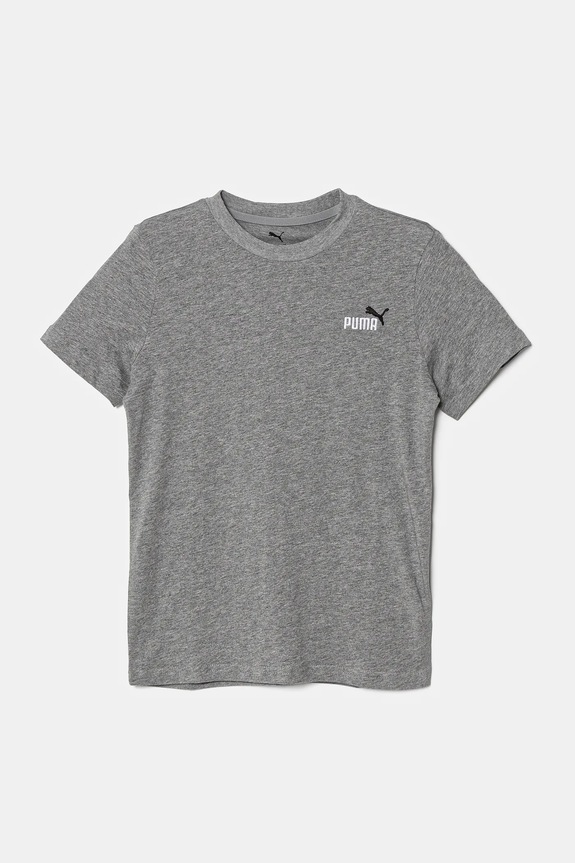 Puma tričko detské bavlnené ESS 2 COLOR Small No. 1 Logo Tee bavlna sivá 685779