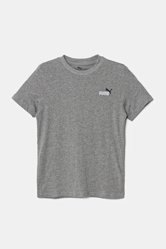 Puma tričko detské bavlnené ESS 2 COLOR Small No. 1 Logo Tee bavlna sivá 685779