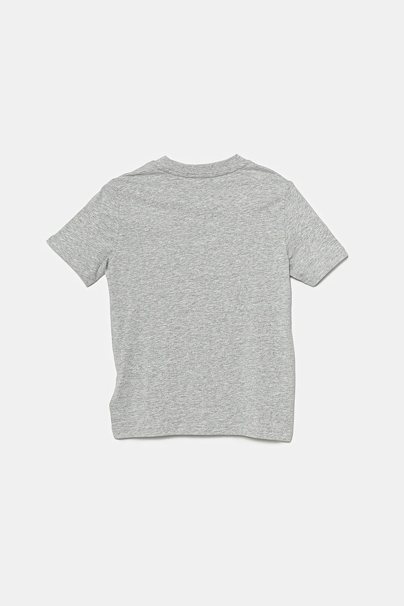 Puma t-shirt bawełniany dziecięcy ESS LOGO LAB HOG Tee 685788 szary SS25