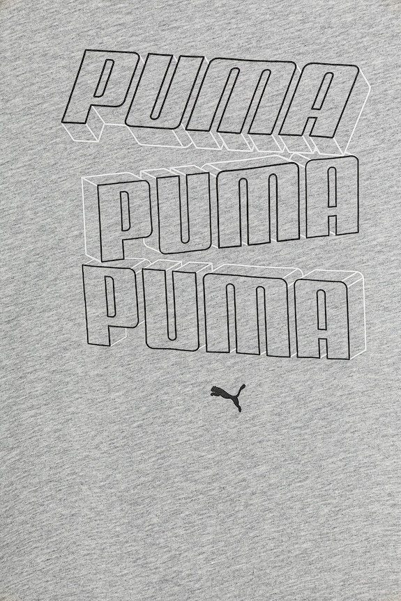 Chłopiec Puma t-shirt bawełniany dziecięcy ESS LOGO LAB HOG Tee 685788 szary