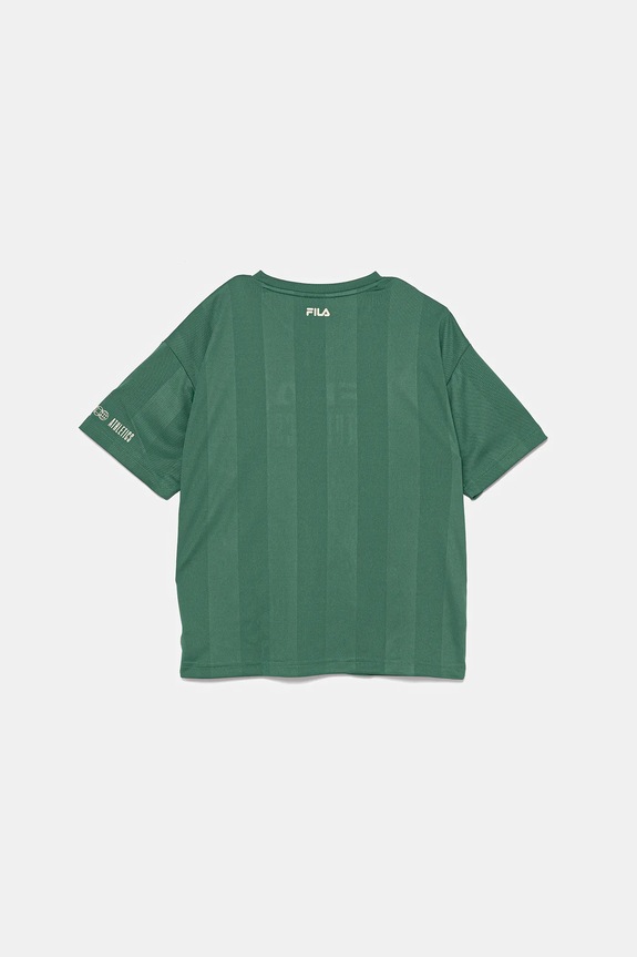 Fila t-shirt dziecięcy IGGENSBACH FAT0670 zielony SS25