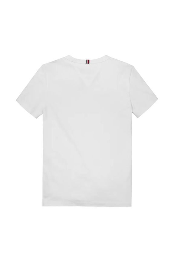 Fiú Tommy Hilfiger gyerek pamut póló KB0KB09530.98.122.PPYA fehér