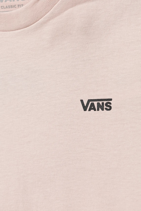Момче Памучна тениска Vans LEFT CHEST TEE VN0A4MQ3O3N1 розов