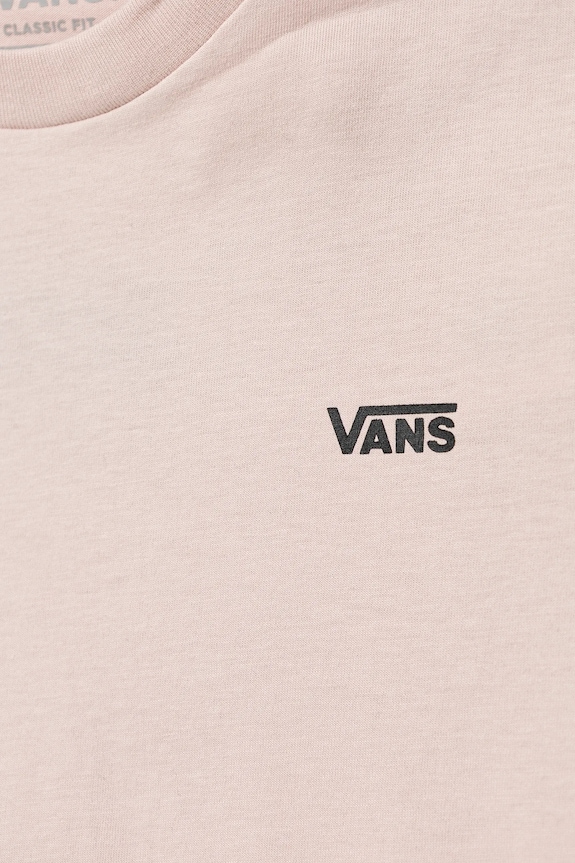 Момче Памучна тениска Vans LEFT CHEST TEE VN0A4MQ3O3N1 розов