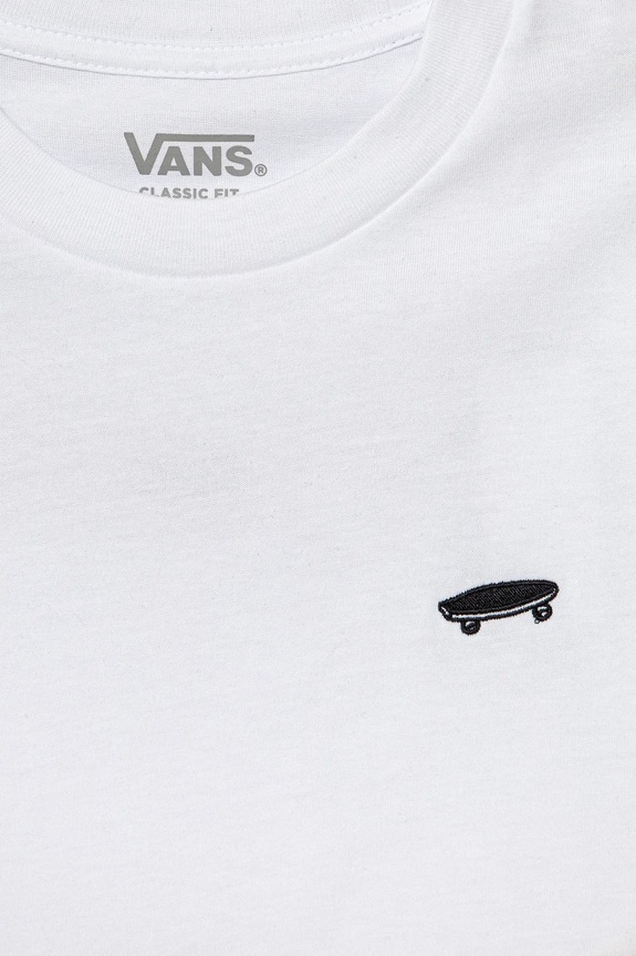 Chlapec Detské bavlnené tričko Vans SALTON VN000P5SWHT1 biela