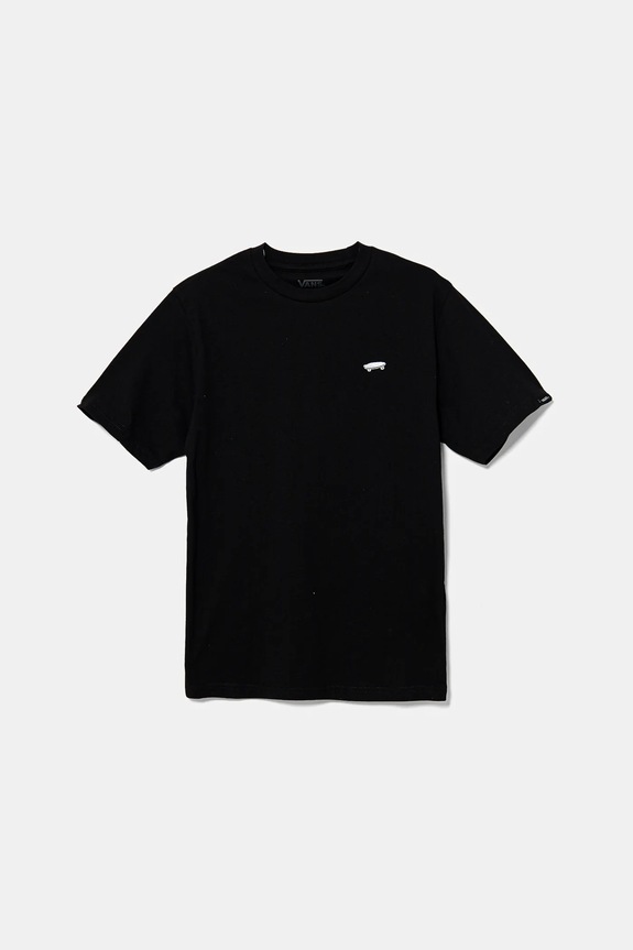 Detské bavlnené tričko Vans SALTON bavlna čierna VN000P5SBLK1