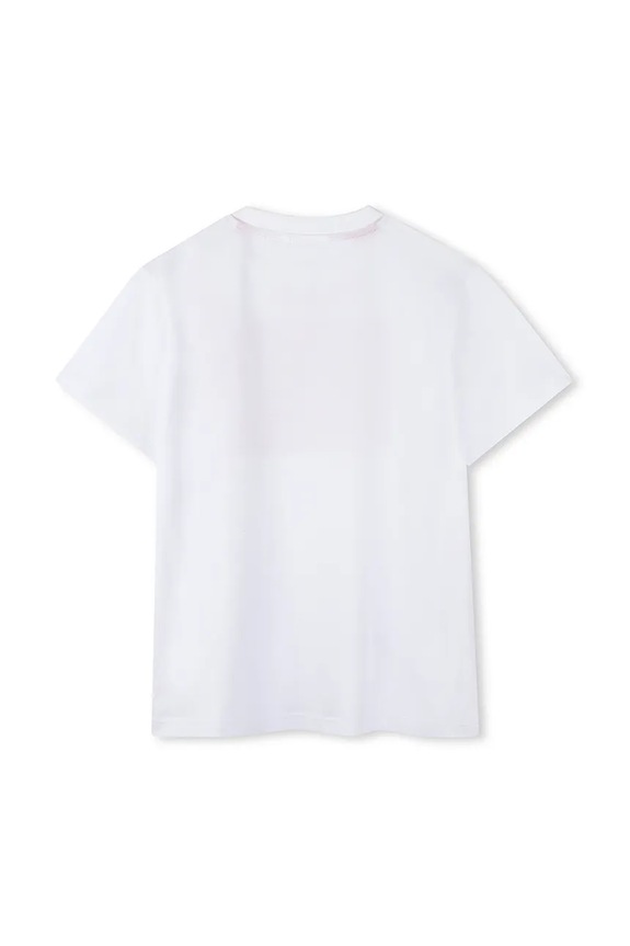 Chłopiec HUGO t-shirt bawełniany dziecięcy G00334.114.150 biały