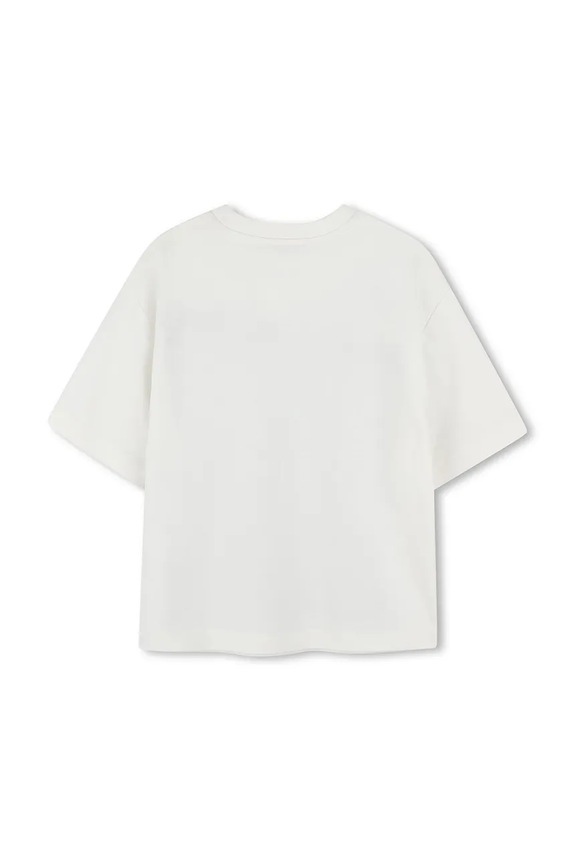 Chłopiec Marc Jacobs t-shirt bawełniany dziecięcy W60451.114.150 biały