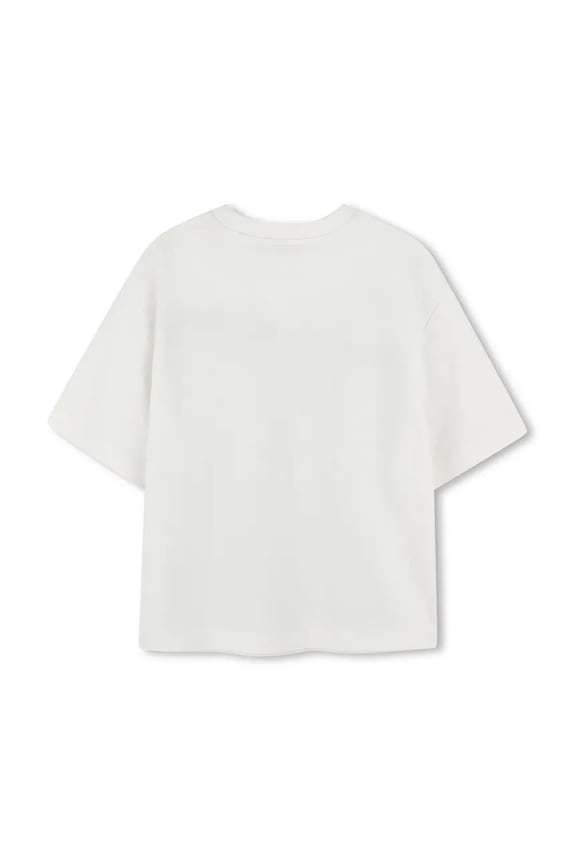 Chłopiec Marc Jacobs t-shirt bawełniany dziecięcy W60451.114.150 biały