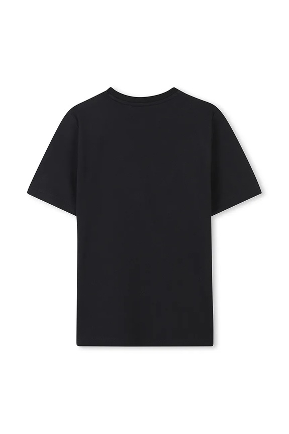 Chłopiec BOSS t-shirt bawełniany dziecięcy J52049.162.174 czarny