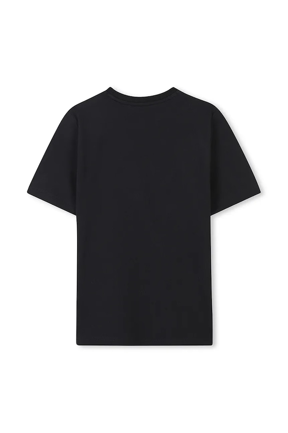Chłopiec BOSS t-shirt bawełniany dziecięcy J52049.162.174 czarny