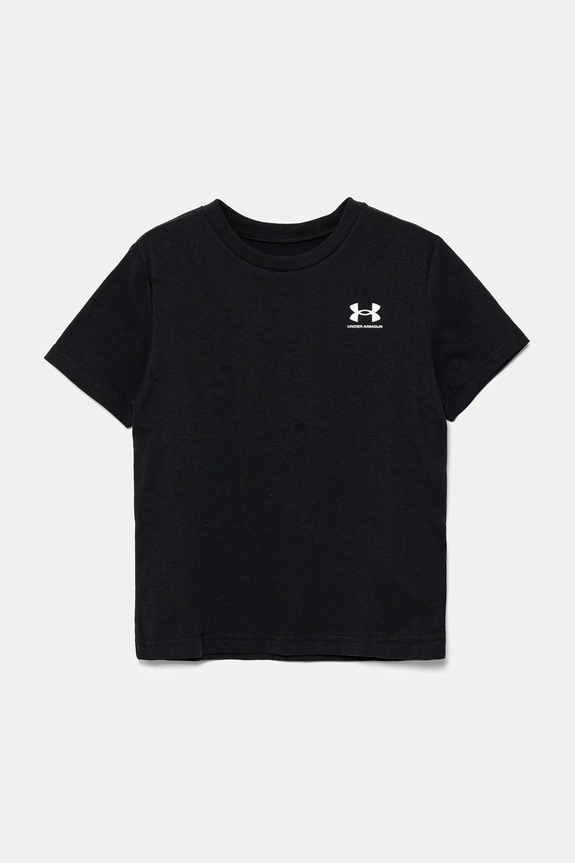 Under Armour t-shirt dziecięcy SPORTSTYLE LC SS pozostałe czarny 1389962