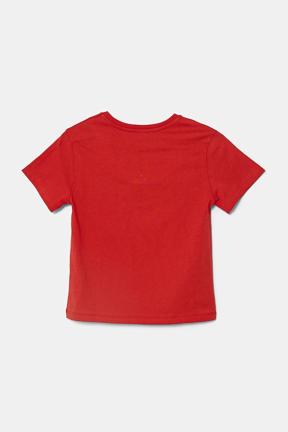 Dětské bavlněné tričko United Colors of Benetton 3I1XG10IJ.P.Seasonal červená SS25