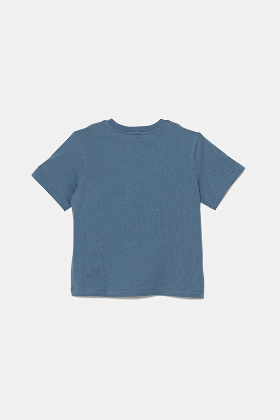 Detské bavlnené tričko United Colors of Benetton 35RYG10I7.P.Seasonal modrá SS25