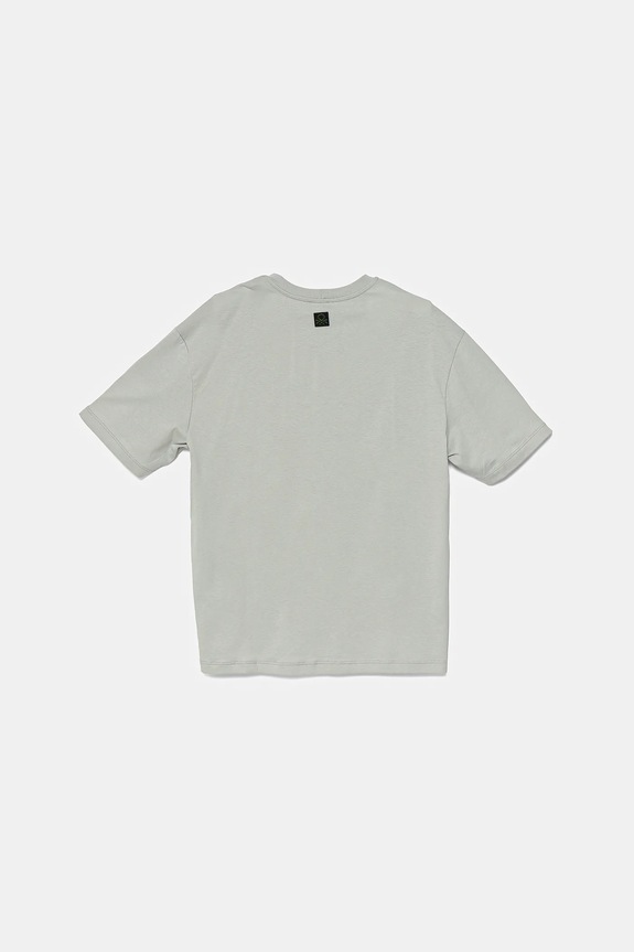 Παιδικό βαμβακερό μπλουζάκι United Colors of Benetton 35RYC10NC.G.Seasonal γκρί SS25