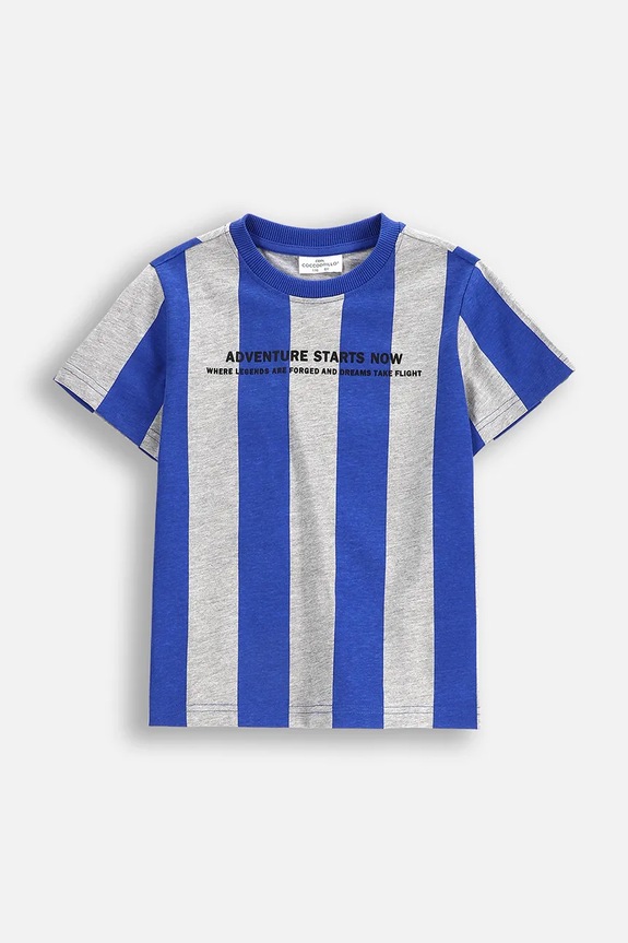 Detské tričko Coccodrillo WC5143202MBK modrá SS25