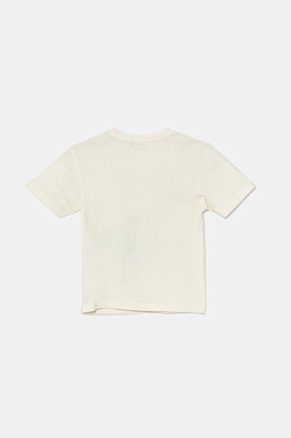 United Colors of Benetton pamut póló 3I1XG10J6.P.Seasonal bézs SS25