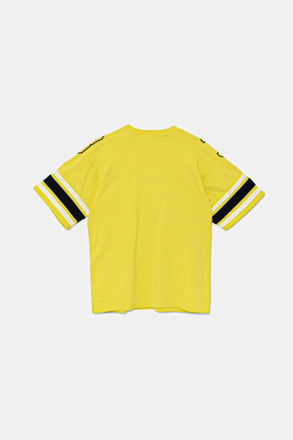 Bavlnené tričko United Colors of Benetton 3MI5C10OA.G.Seasonal žltá SS25