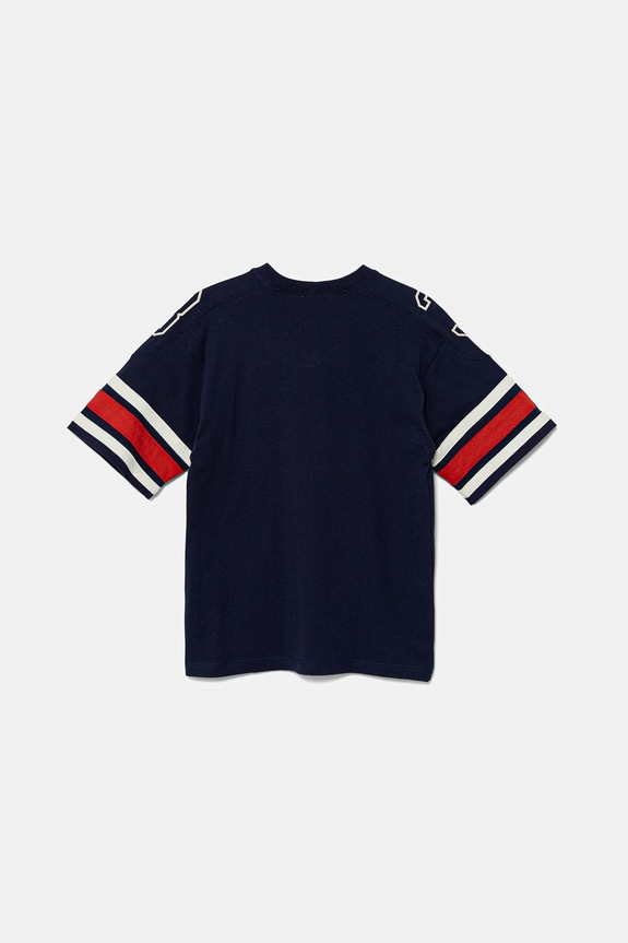 Памучна тениска United Colors of Benetton 3MI5C10OA.G.Seasonal тъмносин SS25
