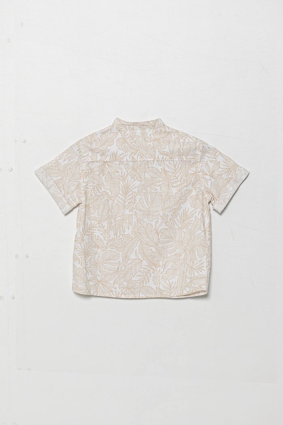 Παιδικό βαμβακερό μπλουζάκι United Colors of Benetton 5OUGGQ02G.P.Seasonal μπεζ SS25