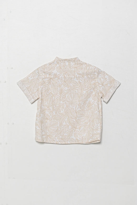 Παιδικό βαμβακερό μπλουζάκι United Colors of Benetton 5OUGGQ02G.P.Seasonal μπεζ SS25