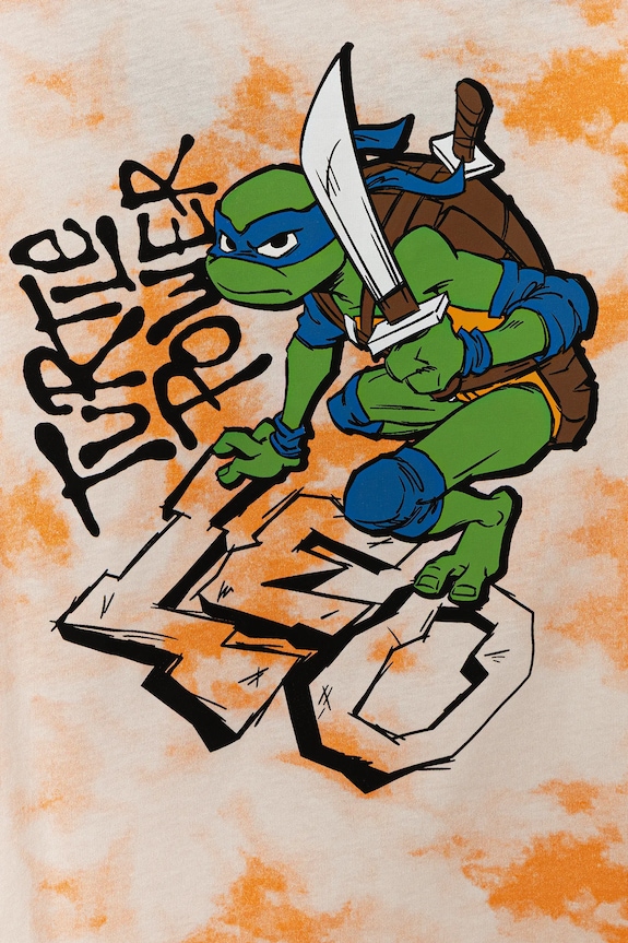 Dječaci Dječja pamučna majica kratkih rukava United Colors of Benetton 3ORKC10P3.G.Seasonal narančasta