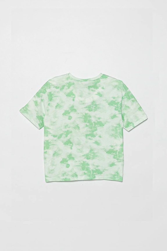 Dječja pamučna majica kratkih rukava United Colors of Benetton 3ORKC10P3.G.Seasonal zelena SS25