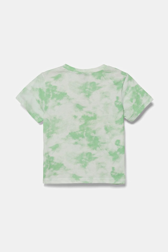 Παιδικό βαμβακερό μπλουζάκι United Colors of Benetton 3ORKG10JD.P.Seasonal πράσινο SS25