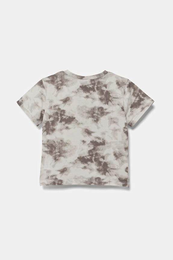 Παιδικό βαμβακερό μπλουζάκι United Colors of Benetton 3ORKG10JD.P.Seasonal γκρί SS25