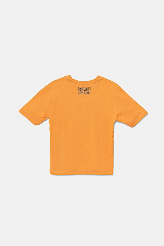 Бавовняна футболка United Colors of Benetton 3I1XC10P6.G.Seasonal помаранчевий SS25