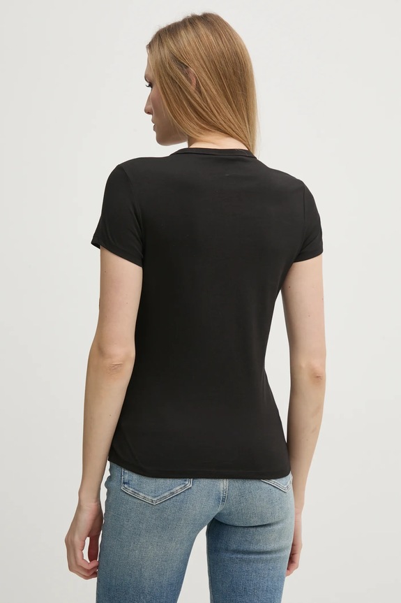 Oblečení Bavlněné tričko Calvin Klein K20K207974 černá