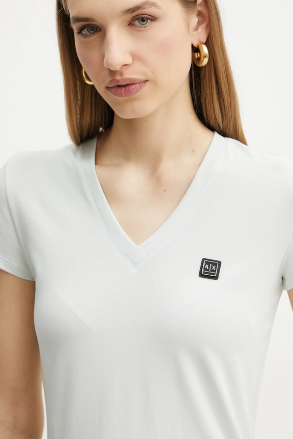 Armani Exchange t-shirt zielony XW000105.AF11929