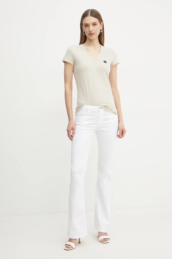 Armani Exchange t-shirt XW000105.AF11929 beżowy SS25