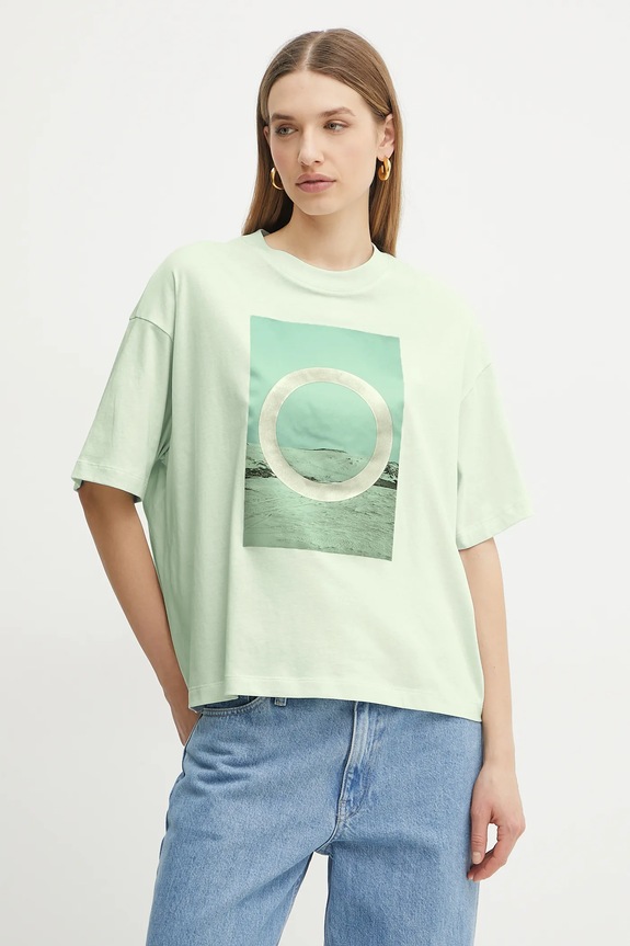 Armani Exchange t-shirt nyomtatásos zöld XW000108.AF10359