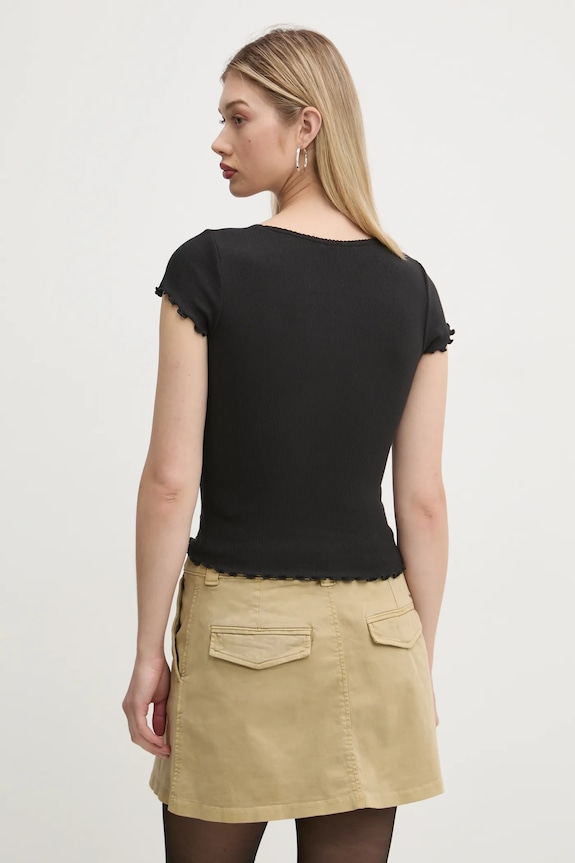 Oblečenie Tričko Tommy Jeans DW0DW19504 čierna