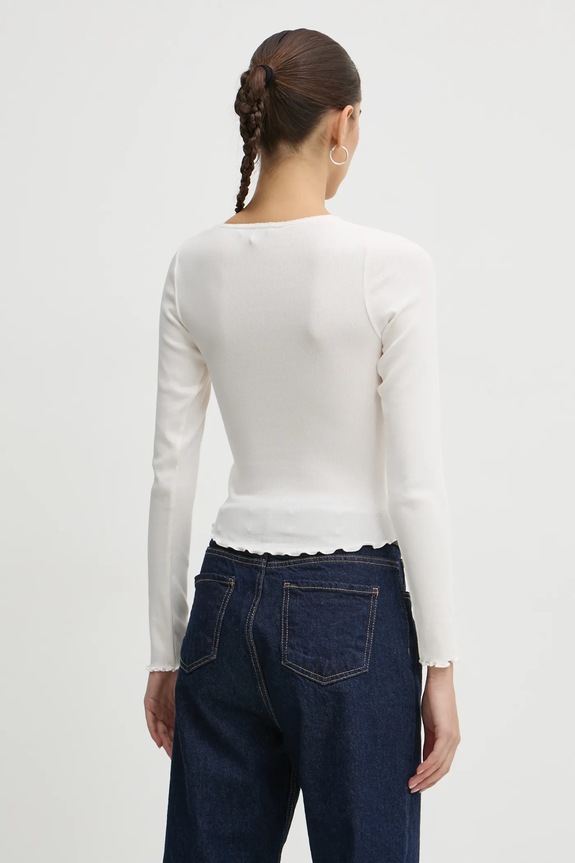 Odjeća Majica dugih rukava Tommy Jeans DW0DW20277 bež