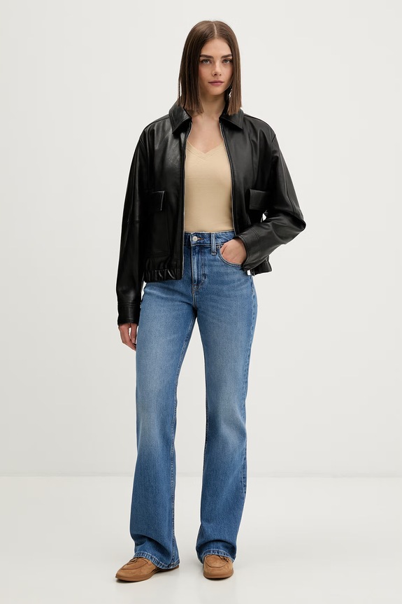 Tommy Jeans tricou pentru femei, din bumbac DW0DW20458 bej SS26
