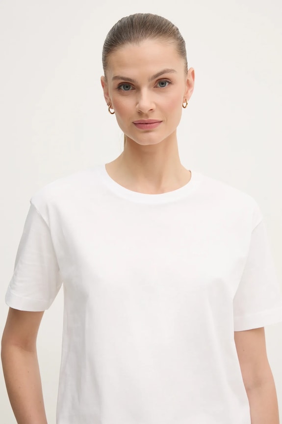 Joop! t-shirt bawełniany biały 30044602