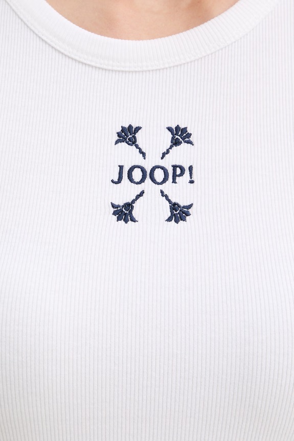 Joop! top za žene od pamuka s elastanom 30042835 bijela