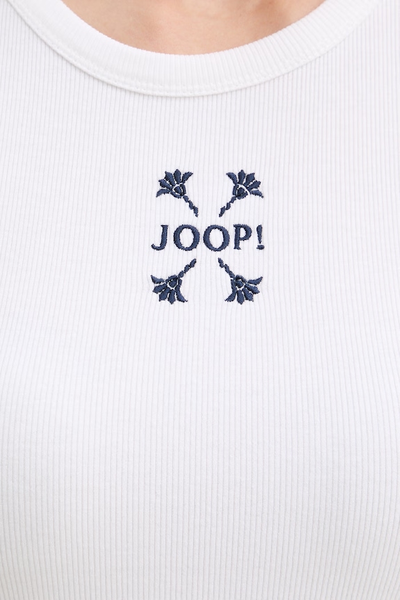 Joop! top za žene od pamuka s elastanom 30042835 bijela