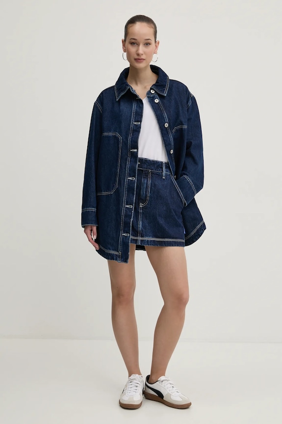 HUGO Blue tricou de femei din bumbac Classic V_B 50513667 alb SS26